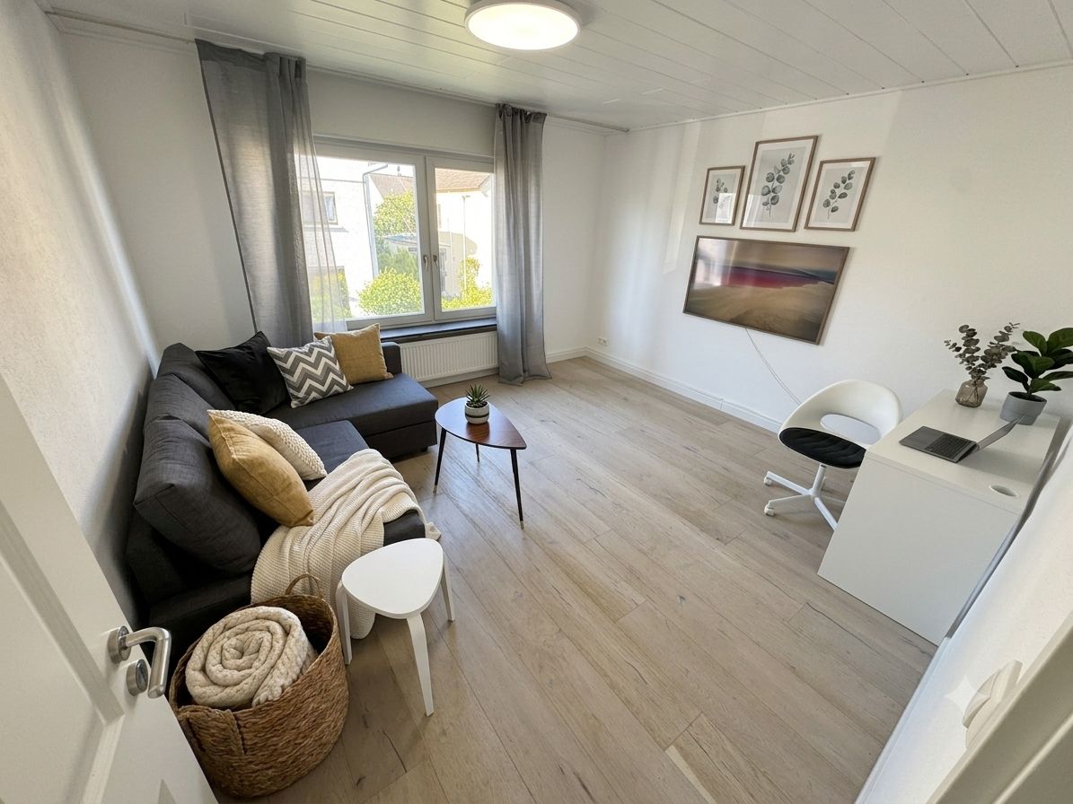 Charming Furnished 3.5 Room Apartment Hainburg, Near Frankfurt - 5