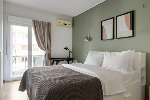 Welcoming 2-bedroom flat in Alimos - Gallery - 10