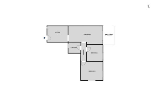 Comfortable 2-bedroom flat near the University of Economics and Business