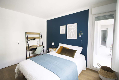 Nice bedroom fully furnished 11m² -G007