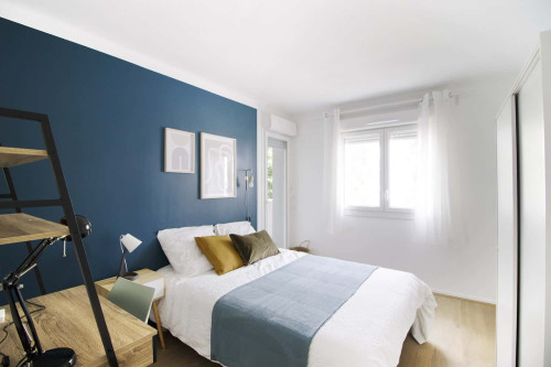 Nice bedroom fully furnished 11m² -G007