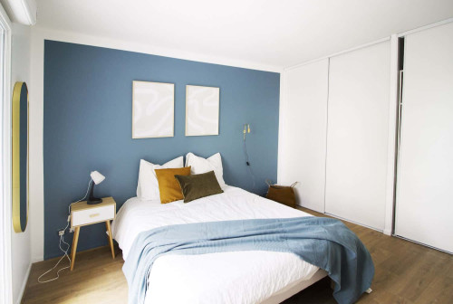 Charming 14m² bedroom furnished with care -G008