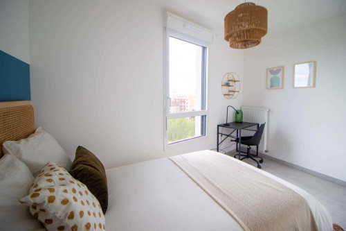 Warm room of 10 m² to rent near Lyon - LYO23