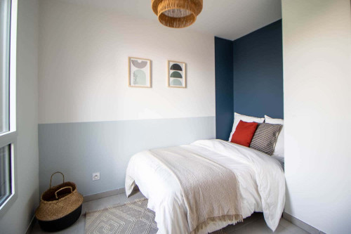Cosy 10 m² bedroom for rent in Villeurbanne - LYO32