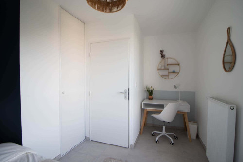 Cosy 10 m² bedroom for rent in Villeurbanne - LYO32