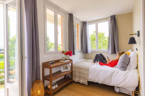 Chambre privée dans la Casa Verte
