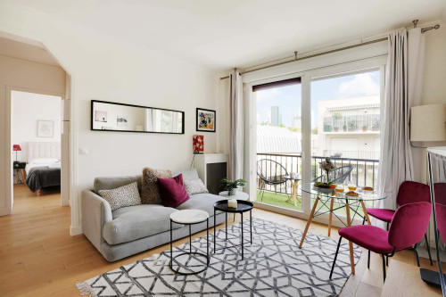 1BDR calme avec Terrasse - Pont de Neuilly - BAIL MOBILITE