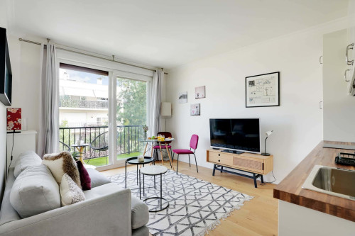 1BDR calme avec Terrasse - Pont de Neuilly - BAIL MOBILITE