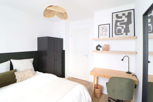 Rent this cocooning 10 m² bedroom in a coliving apartment in Schiltigheim - ST75