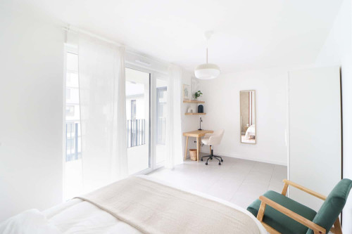 Rent this lovely 16 m² bedroom in an apartment in coliving in Schiltigheim - ST80