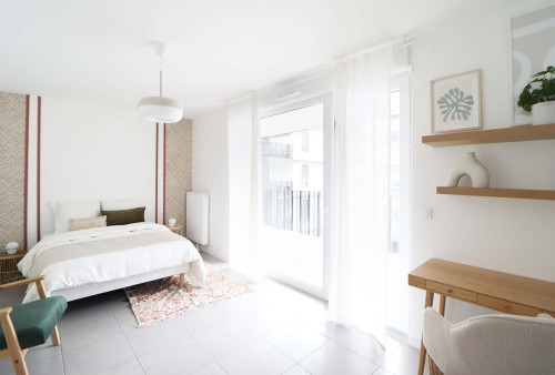 Rent this lovely 16 m² bedroom in an apartment in coliving in Schiltigheim - ST80