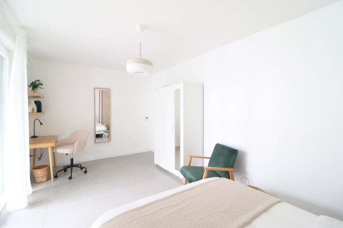 Rent this lovely 16 m² bedroom in an apartment in coliving in Schiltigheim - ST80