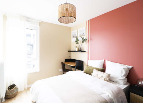 Rent this cosy 10 m² bedroom in coliving in Schiltigheim - ST78