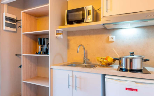 Studio meublé de 20m² avec balcon au Cannet