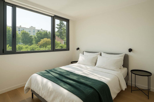 Room in 110m2 5-bedroom flat - Clichy, metro Mairie de Clichy - Gallery - 9