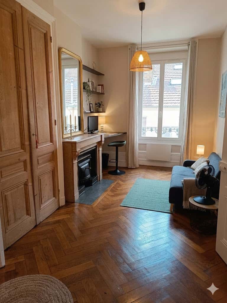 Location Appartement Meublé De 32m2 - 2 Personnes - Quartier Brotteaux/Part Dieu - 1