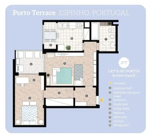 PORTO TERRACE 70m2 Apartment with lovely Balcony - Gallery - 55