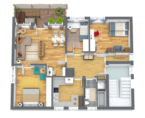 Herzo Family Garden Apartment