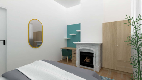 Move into this 13 m² bedroom - BO52