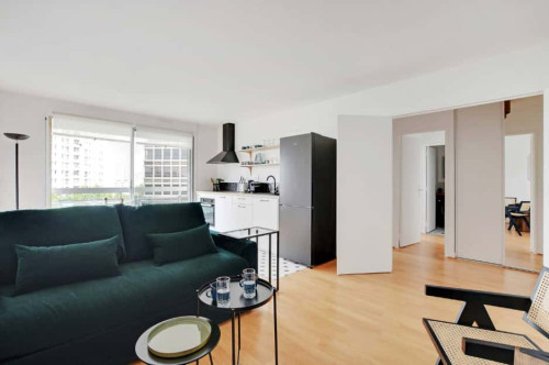 Elegant appt balcon privatif 2BD/ 6P - Levallois - Gallery - 12