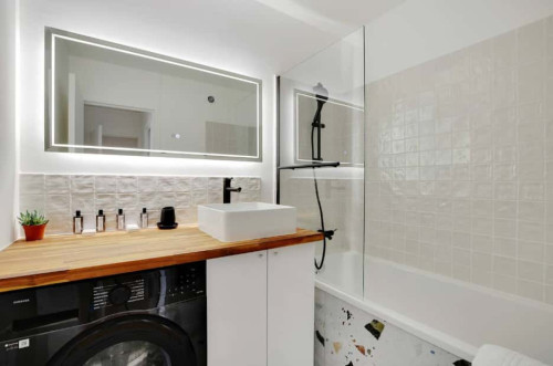 Elegant appt balcon privatif 2BD/ 6P - Levallois - Gallery - 5