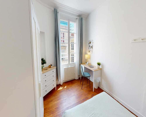 Chambre dans le Rue du Jardin public