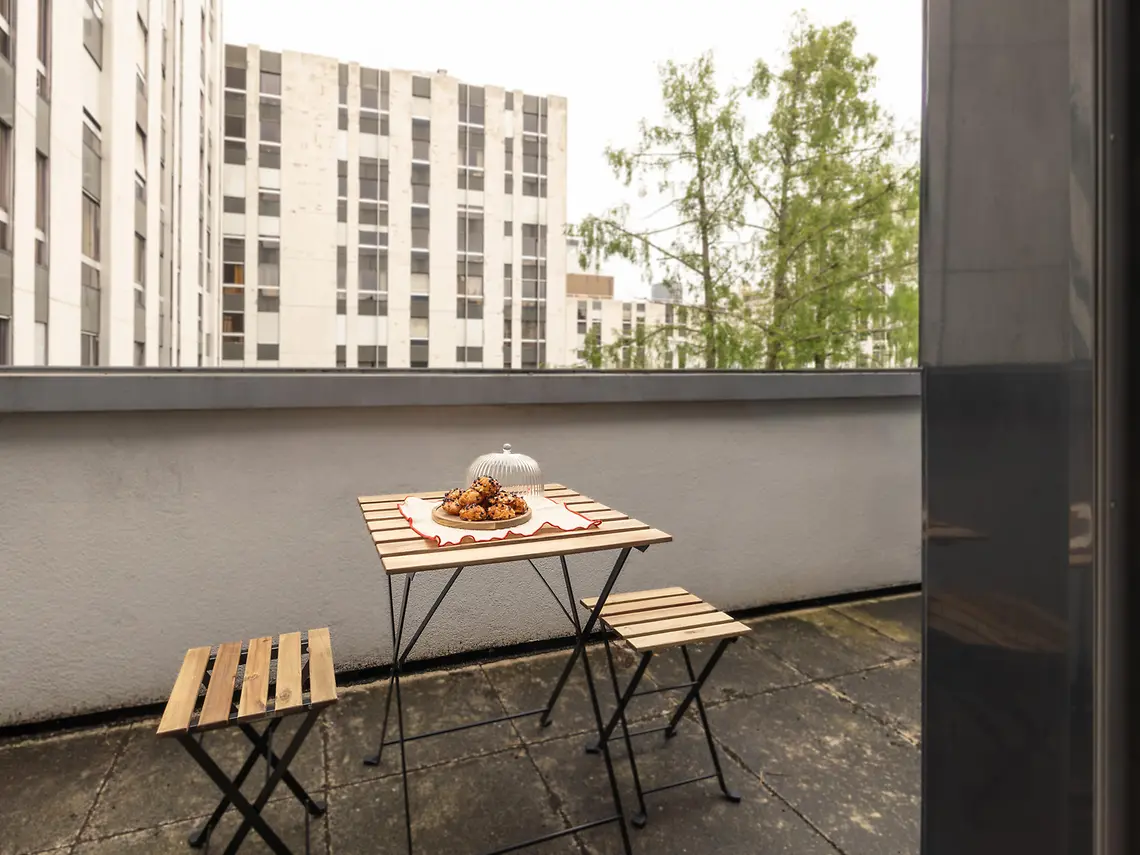 Basic Studio With Balcony - 8