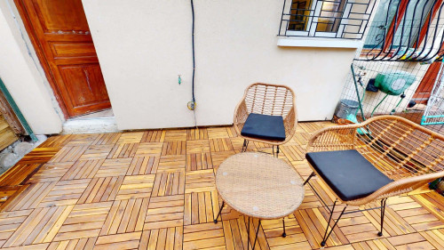Room in Rue Chaillon, Villeneuve-la-Garenne for 78 m² with 5 bedrooms