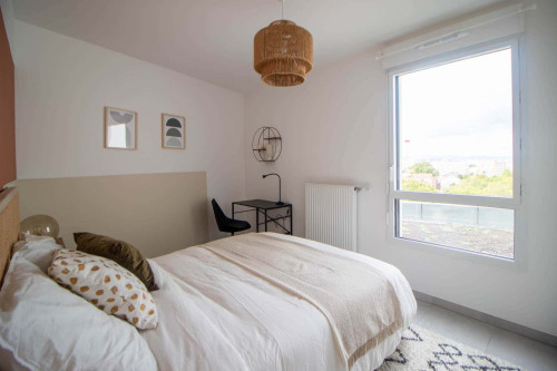 Charming room of 12 m² to rent in Villeurbanne