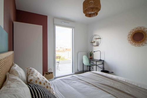 Cute 12 m² bedroom to rent in Villeurbanne