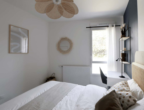 Large 13 m² bedroom for rent near Lyon