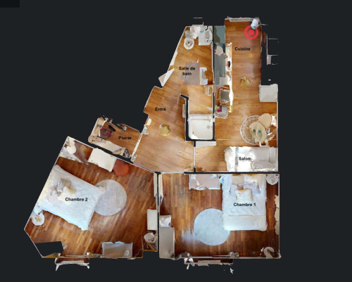 Room in Boulevard Ambroise Paré, Lyon for 46 m² with 2 bedrooms - Gallery - 8