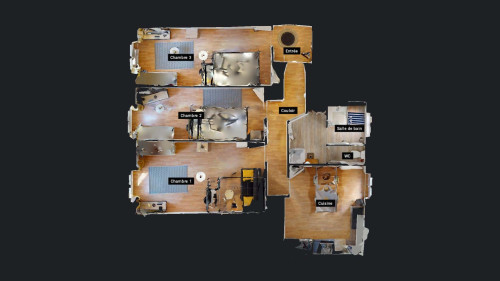 Room in Place Sugny, Clermont-Ferrand for 76 m² with 3 bedrooms - Gallery - 11