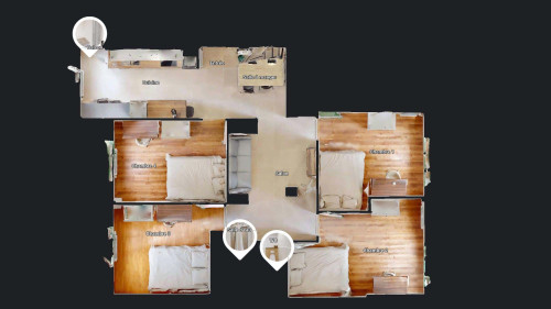Room in Rue de Stalingrad, Grenoble for 90 m² with 4 bedrooms