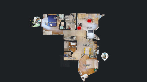 Room in Rue Auguste Kervern, Brest for 153 m² with 8 bedrooms