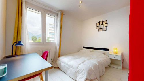 Room in Boulevard Joseph Vallier, Grenoble for 65 m² with 4 bedrooms