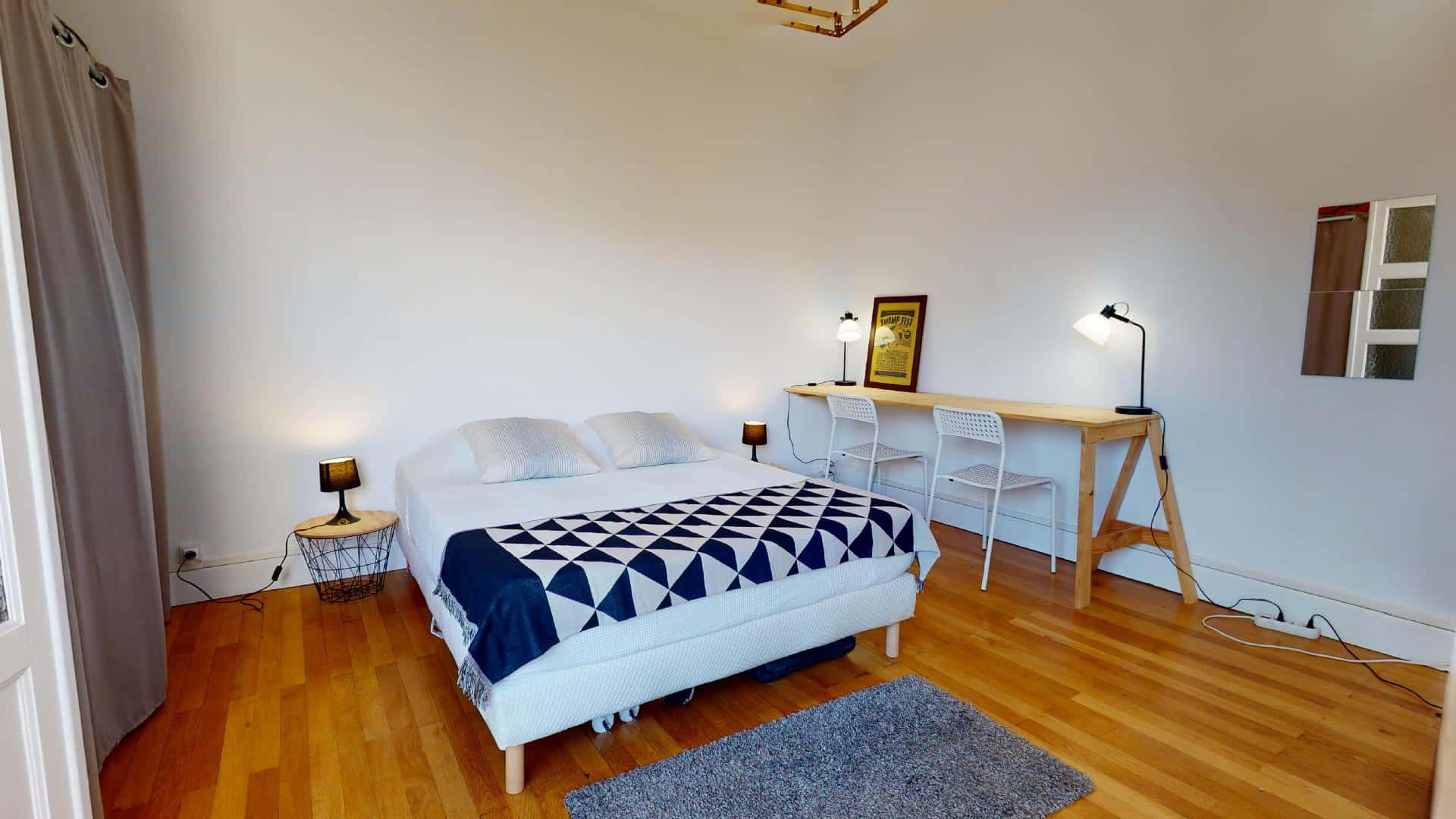 Room In Rue Mallifaud, Grenoble For 66 M² With 3 Bedrooms - 1