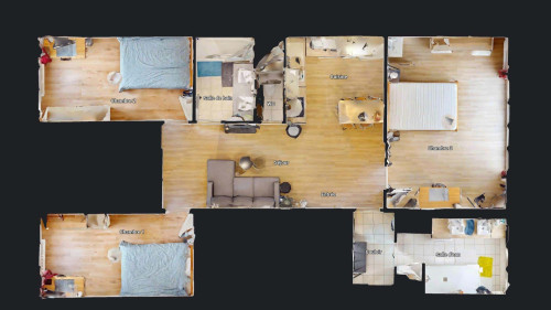 Room in Place du Bois, Orléans for 101 m² with 5 bedrooms - Gallery - 12