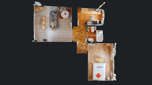 Apartment in Rue des 3 Rois, Mulhouse for 46 m² with 1 bedroom