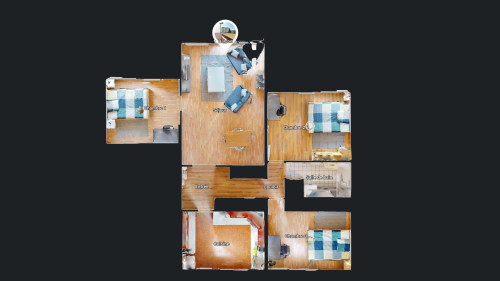 Room in Avenue Winston Churchill, Toulouse for 87 m² with 3 bedrooms