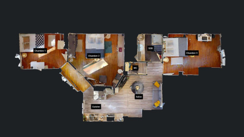 Room in Rue Mallifaud, Grenoble for 66 m² with 3 bedrooms - Gallery - 8