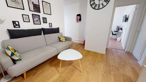 Room in Rue d'Hyères, Toulouse for 80 m² with 4 bedrooms