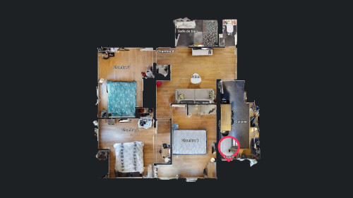 Room in Rue d'Hyères, Toulouse for 80 m² with 4 bedrooms - Gallery - 9
