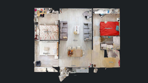 Room in Rue de la Porte Gellée, Nantes for 66 m² with 3 bedrooms