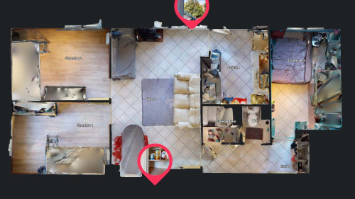Room in Chemin Villebois, Grenoble for 57 m² with 3 bedrooms - Gallery - 12