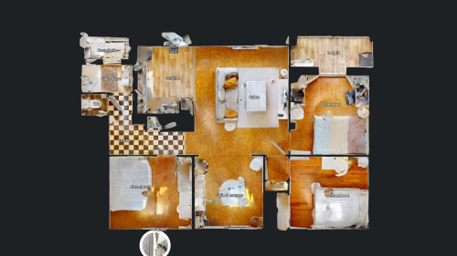Room in Rue Général Ferrié, Grenoble for 74 m² with 3 bedrooms