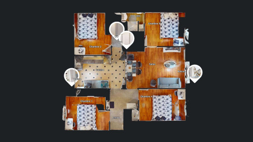 Room in Rue Abbé Grégoire, Grenoble for 77 m² with 5 bedrooms - Gallery - 12