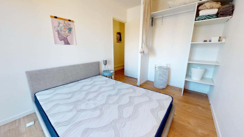 Room in Rue d'Hyères, Toulouse for 80 m² with 4 bedrooms