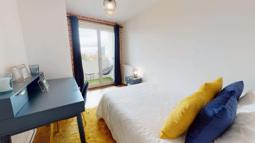 Room in Rue Joachim du Bellay, Toulouse for 97 m² with 5 bedrooms