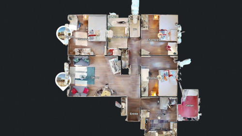 Room in Rue de la Feyssine, Villeurbanne for 66 m² with 3 bedrooms